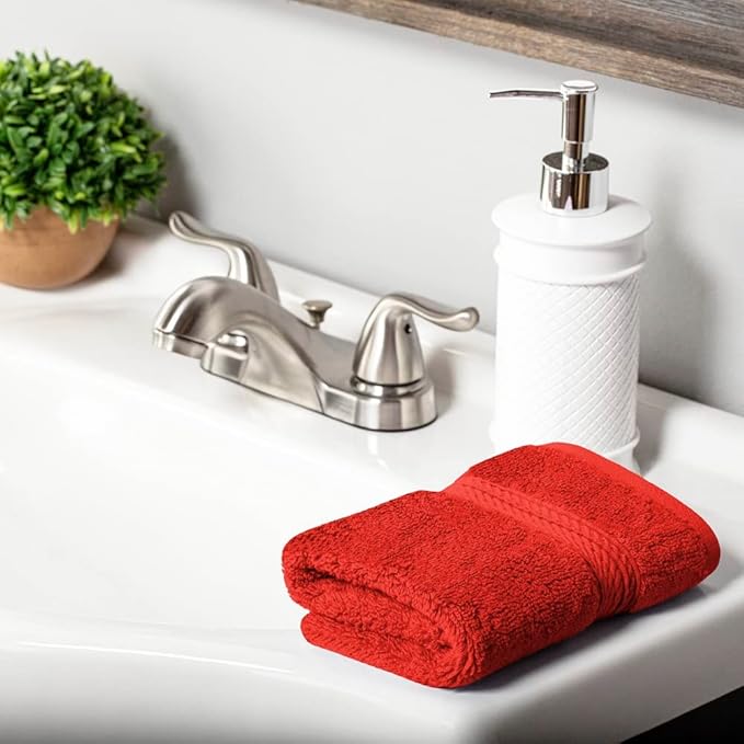 Superior Solid Egyptian Cotton Face Towel Set