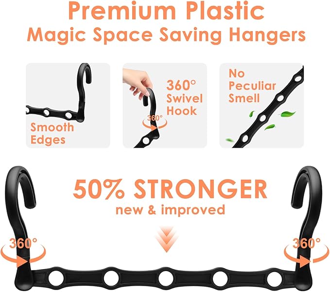 Closet Organizers and Storage, Magic Space Saving Hanger