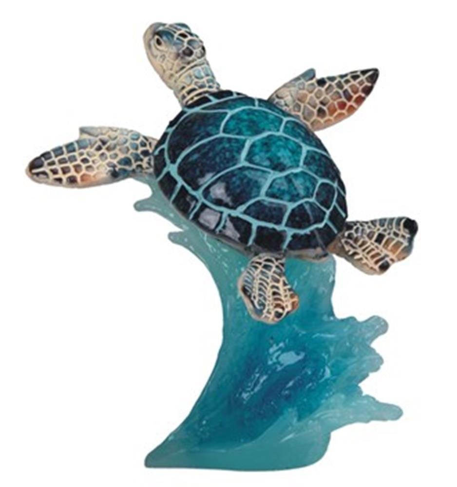 StealStreet SS-G-90140 5" Blue Sea Turtle Swimming - Collectible Figurine Statue