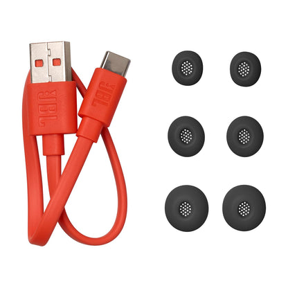 JBL Live Buds 3 - True Wireless Noise-Cancelling Bud-Type Earbuds, 40Hrs Total Playback, Wireless Charging, 6 Mics for Perfect Calls, Multi-Point Connection, IP55 Waterproof and dustproof (Black)