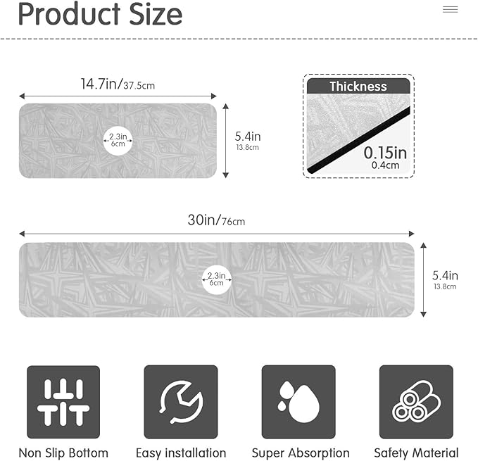 Kitchen Sink Splash Guard 2 PCS 30 Inch Sink Faucet Mat Splash Guard