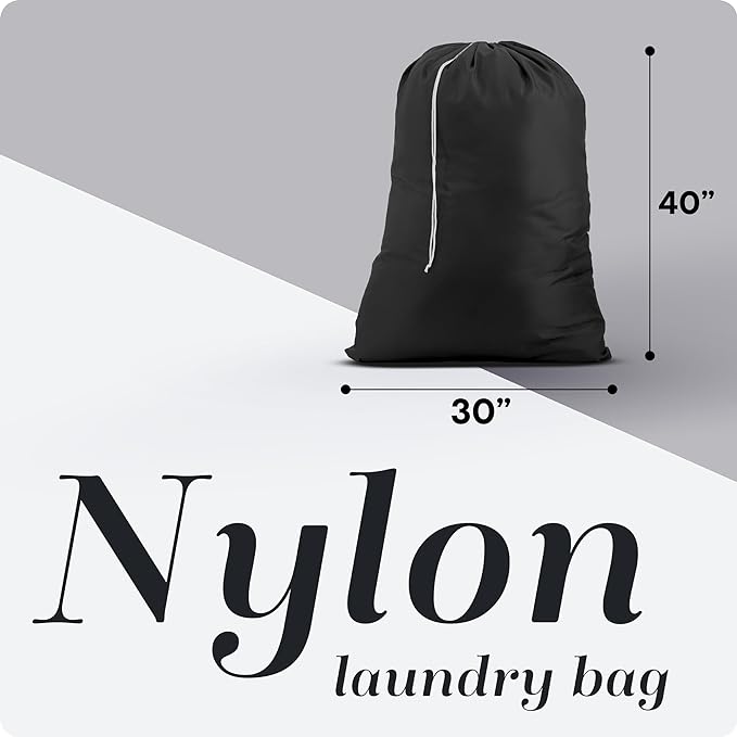 Nylon XL Laundry Bag, Large Capacity