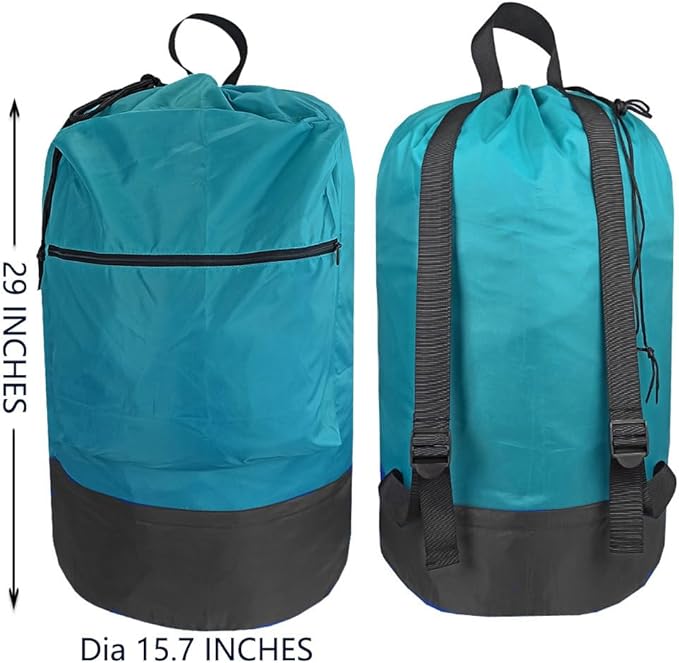 Washable Laundry Bag Backpack