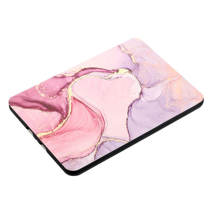 MOKASE Case Compatible with 6" Kindle Paperwhite 10th Generation 2018 Release (Model NO.: PQ94WIF), Ultra Thin Protective Case Cover with Smart Auto Wake/Sleep Function, Pink Marble