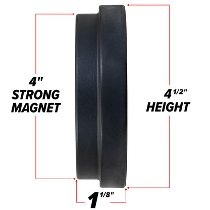 PlateMate Microload Pair 2 1/2 lb. Magnetic Donut Weights (5 lb. Set)