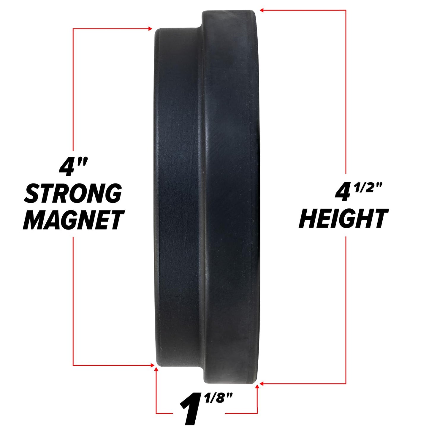 PlateMate Microload Pair 2 1/2 lb. Magnetic Donut Weights
