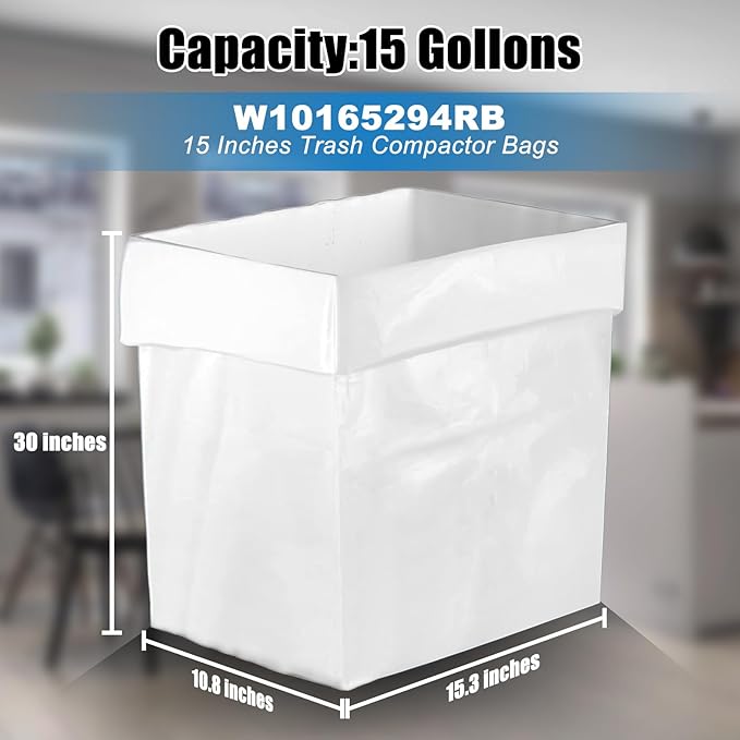 60-pack Trash Compactor Bags