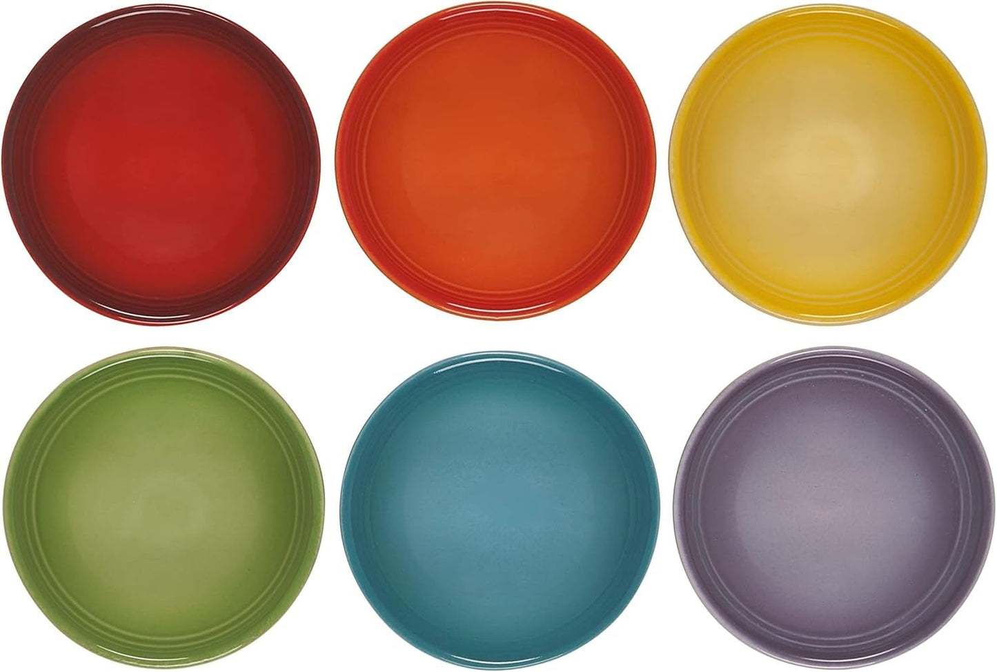 Le Creuset Set Of 6 Vancouver Pinch Bowls 2 Oz Multi