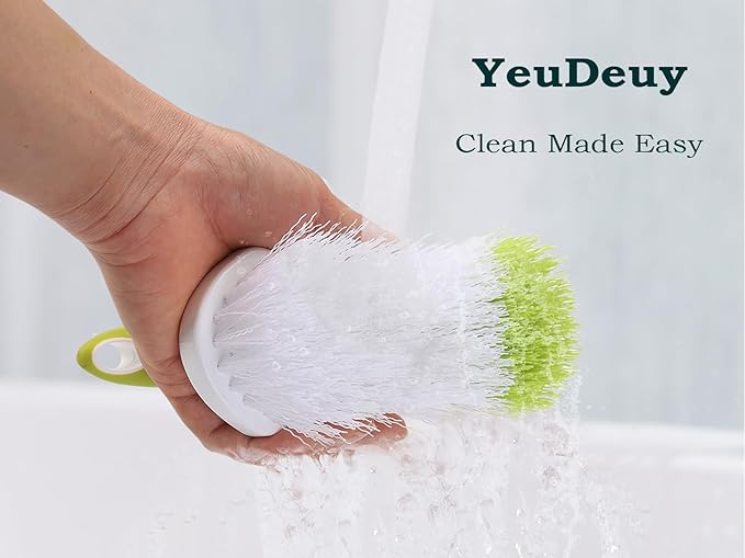 Scrub Brush for Cleaning, Heavy Duty Shower Scrubber