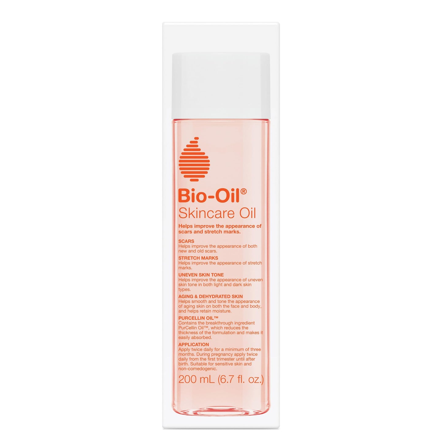 Bio-Oil Skincare Body Oil Serum, Face and Body Moisturizer with Vitamin E & A, for Scars, Stretch Marks, Sensitive Skin, All Skin Types, Dermatologist Recommended, Non-Comedogenic, 2 Oz