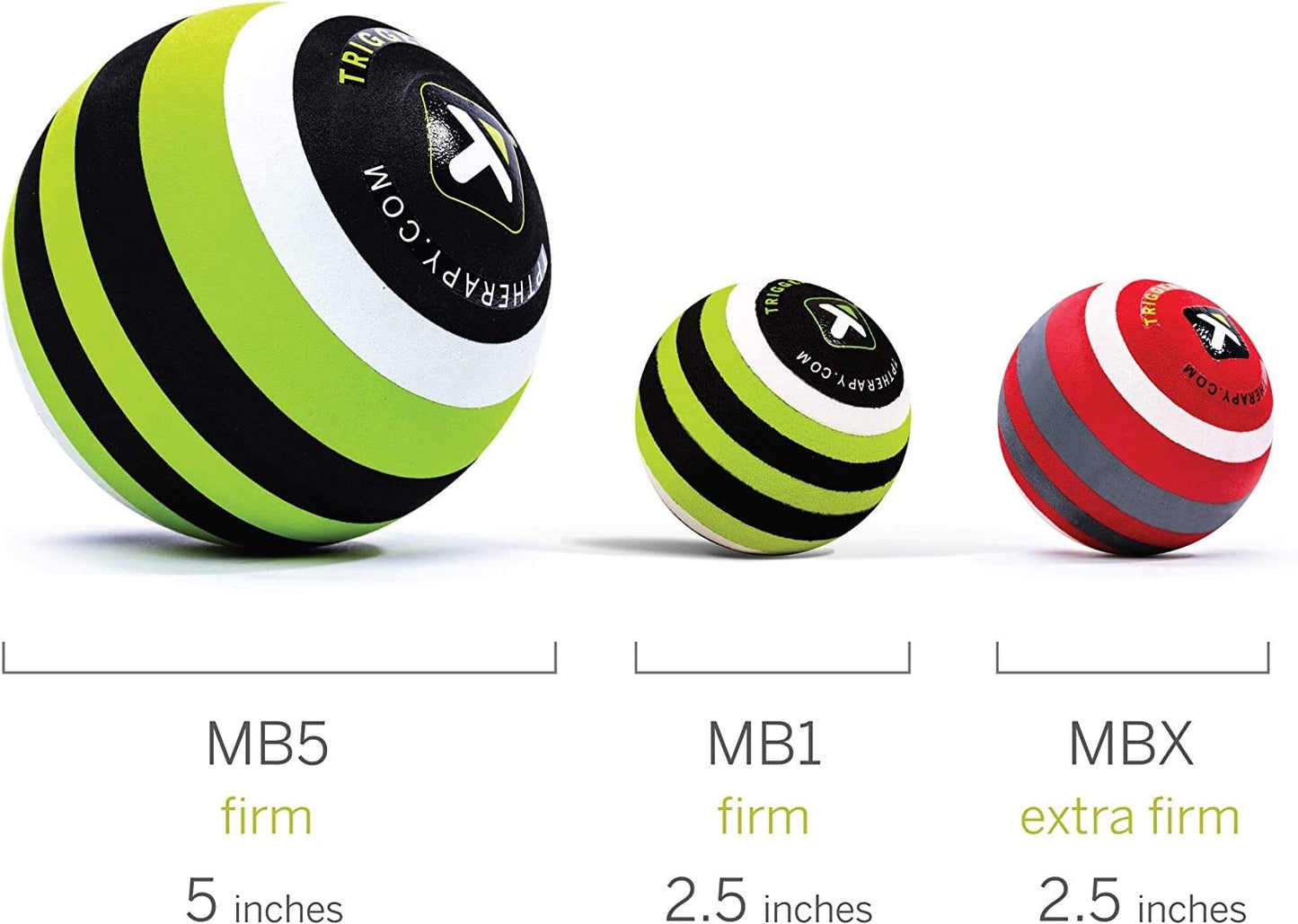 Trigger Point Performance Foam Massage Ball for Deep-Tissue Massage, MB5 (5-inch) -5"L x 5"W x 5"H