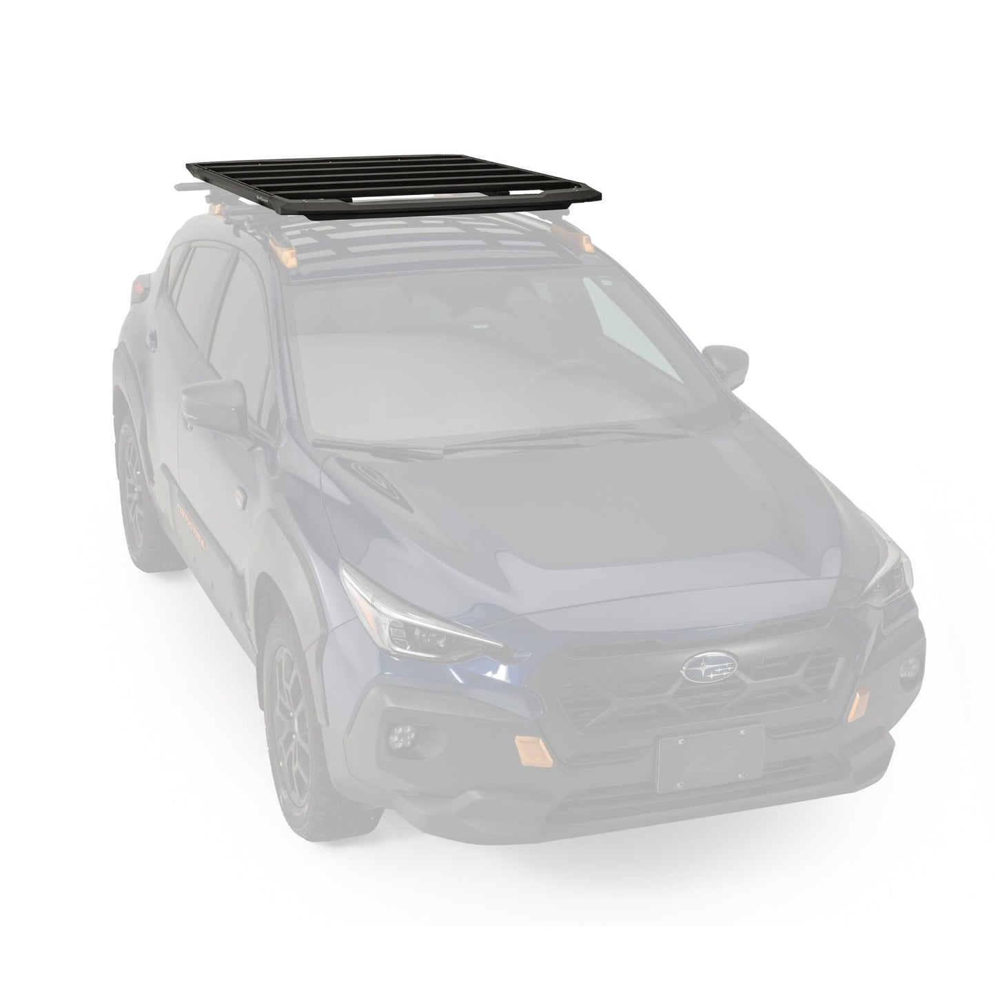 KUAT DEK Crossbar Mounted Rooftop Platform Rack Non-Lit with Adjustable Crossbars and Universal Secure Mounting System, 300lbs Capacity, 47" W x 60" L