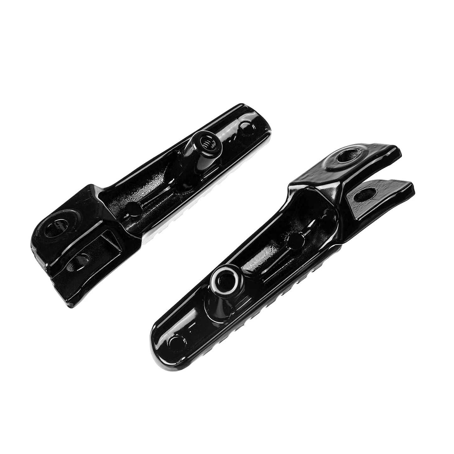 VPZMT Motorcycle Front Foot Pegs Footrests Pedal for Honda 2003-2023 CBR 600RR, 2004-2023 CBR 1000RR, 2008-2023 CB1000R Models (Front-Black)