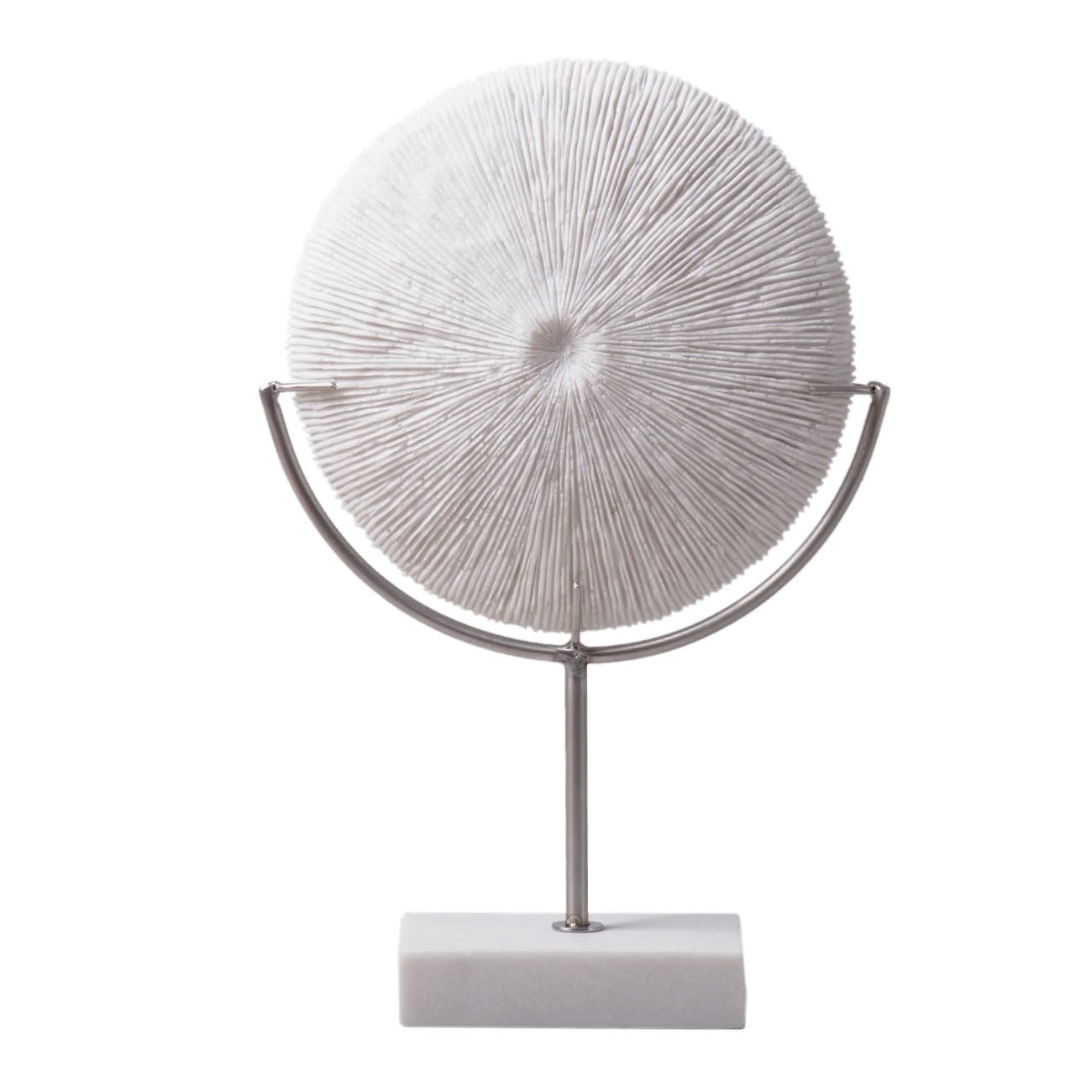 HAUCOZE Modern Sculpture Decor Abstract Figurine Statue Screen Art Home Gift for Living Room Bookshelf Polyresin 13.0 Inch