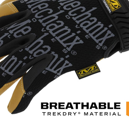 Mechanix Wear - Material4X Original Gloves (Medium, Black/Brown) MG4X-75-009