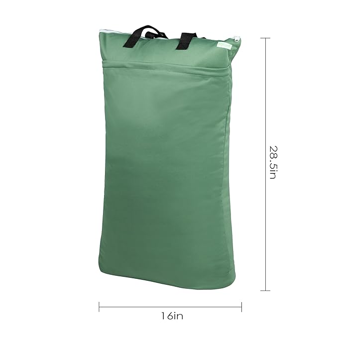 wegreeco Reusable Hanging Wet Dry Cloth Diaper Bag