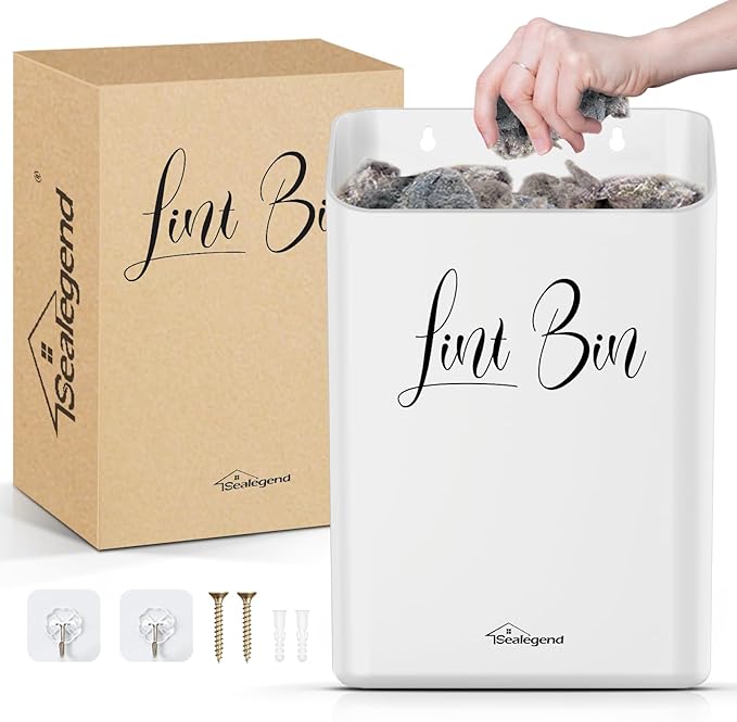 Sealegend Magnetic Lint Bin Lint Trash Can