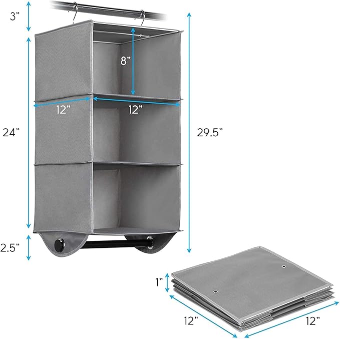 HOLDN’ STORAGE Hanging Closet Organizer