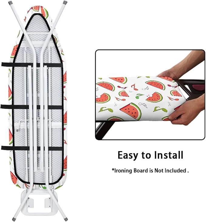 Watermelon Ironing Board Cover 54x15 inches, Music Note Standard Ironing Board