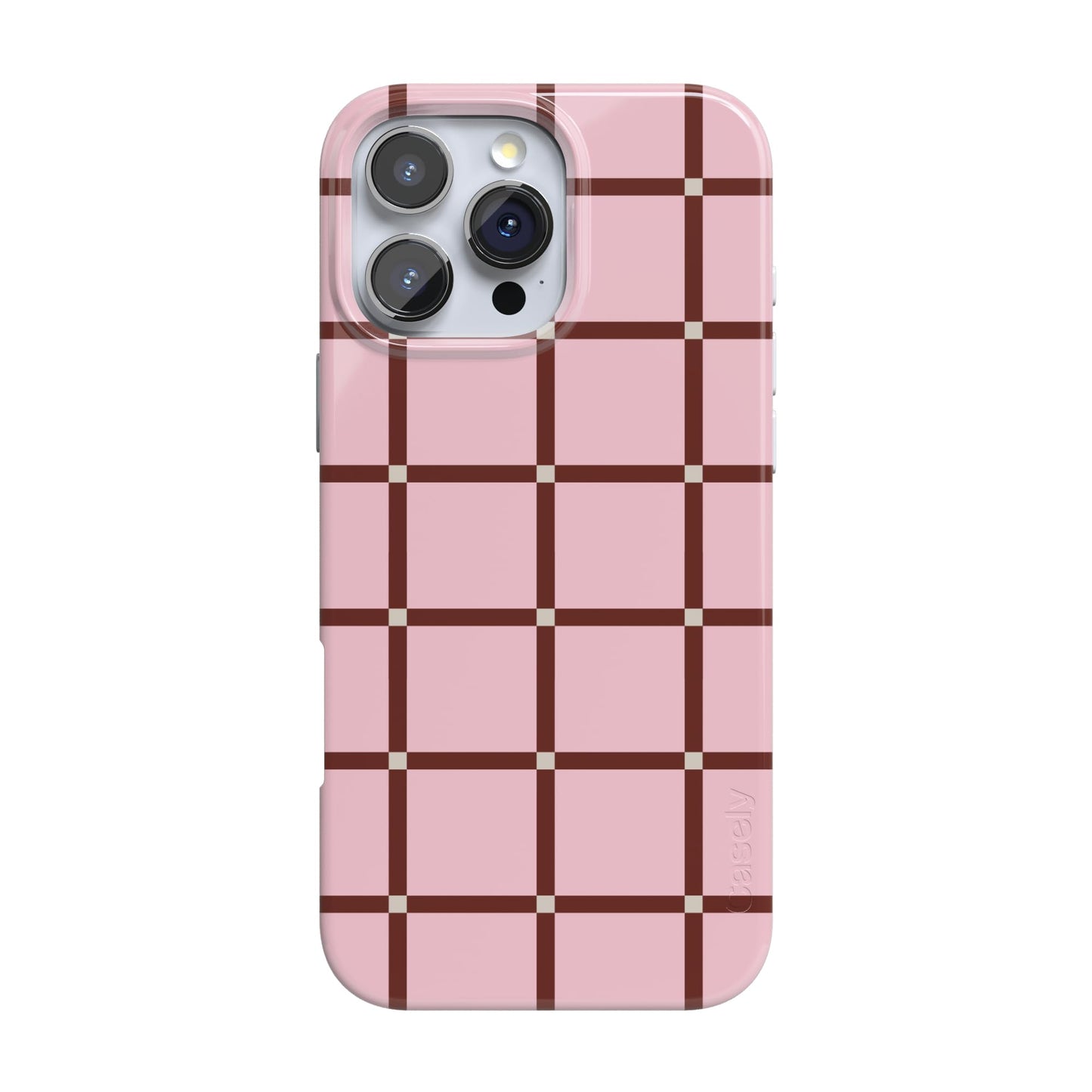 Casely iPhone 16 Pro Case | Be Mine | Tiny Hearts | Compatible with MagSafe | Classic Ultra Slim Design