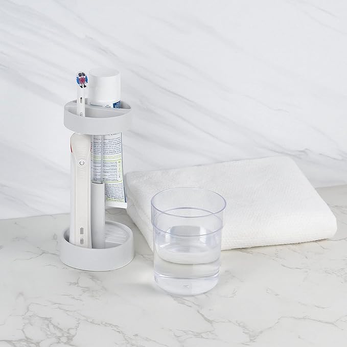Covered Toothbrush Holder with Cup
