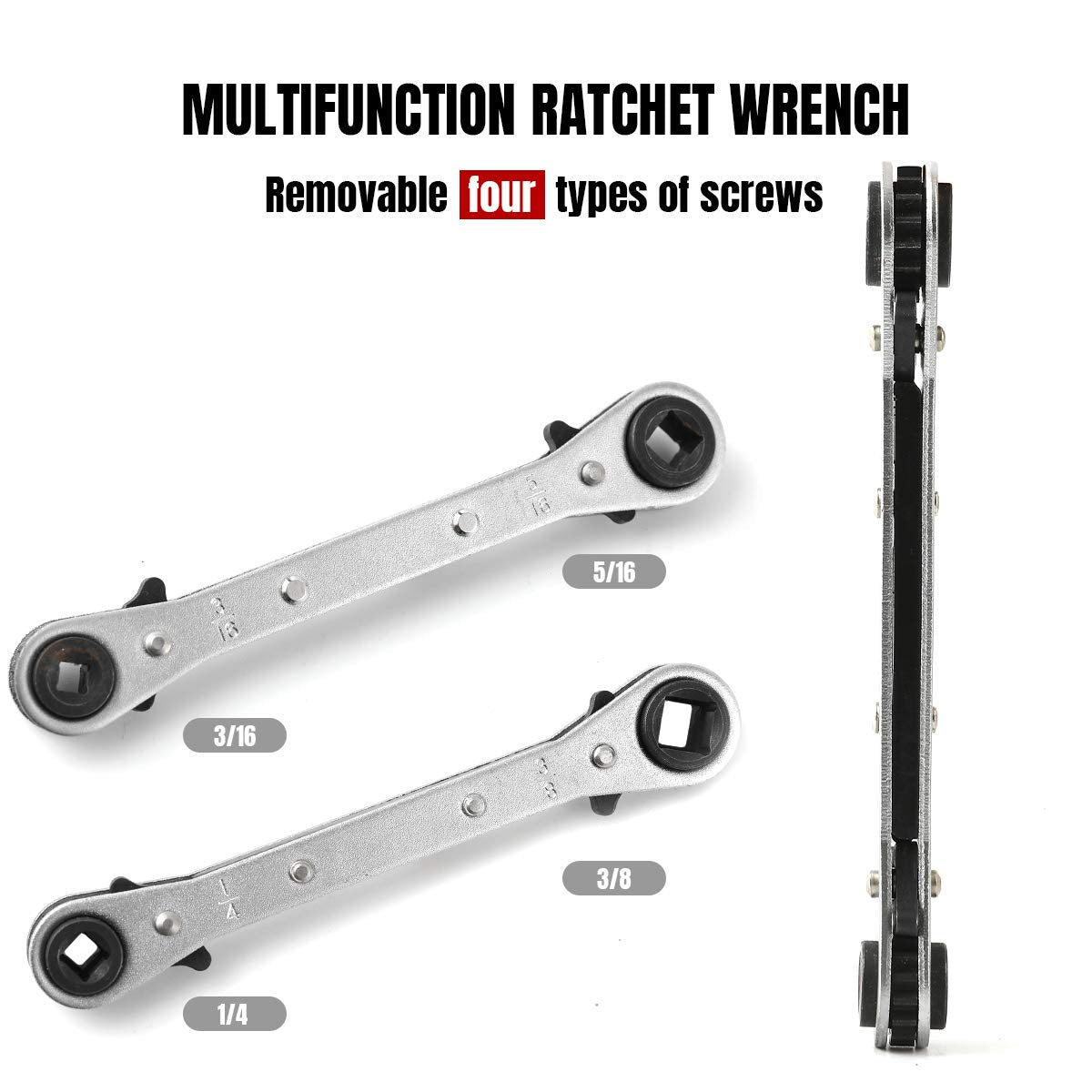 Thorstone Single Flaring Tool & Swaging Tool Kit for HVAC, Tubing, Copper Pipe Flaring with Tubing Cutter and Ratchet Wrench, 45 Degrees, Blue