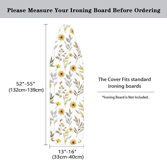 Floral and Sunflowers Ironing Covers