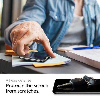 Spigen Tempered Glass Screen Protector [GlasTR EZ FIT] designed for iPhone 11 Pro Max/iPhone Xs Max [6.5 inch] [Case Friendly] - 2 Pack