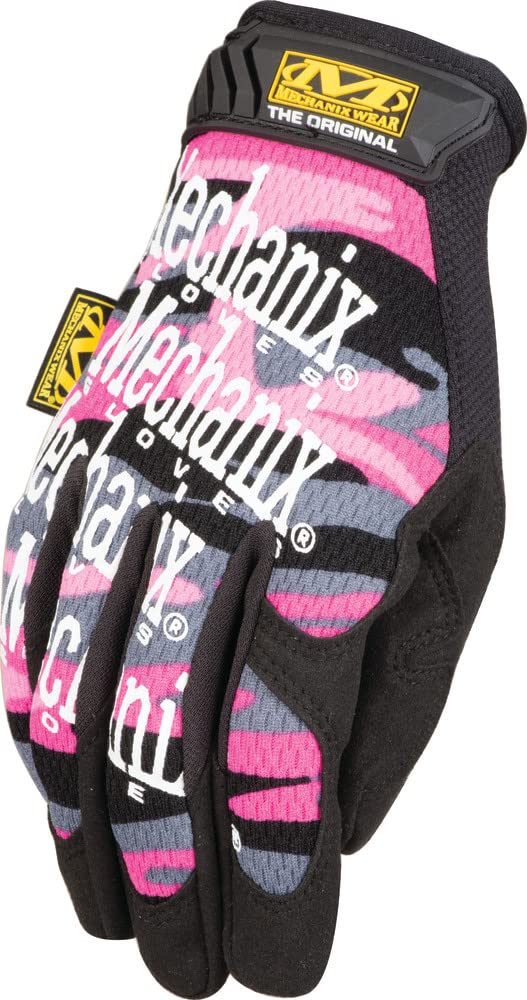 Mechanix Wear - Women's Original Pink Camo Gloves (Large, Pink Camouflage)