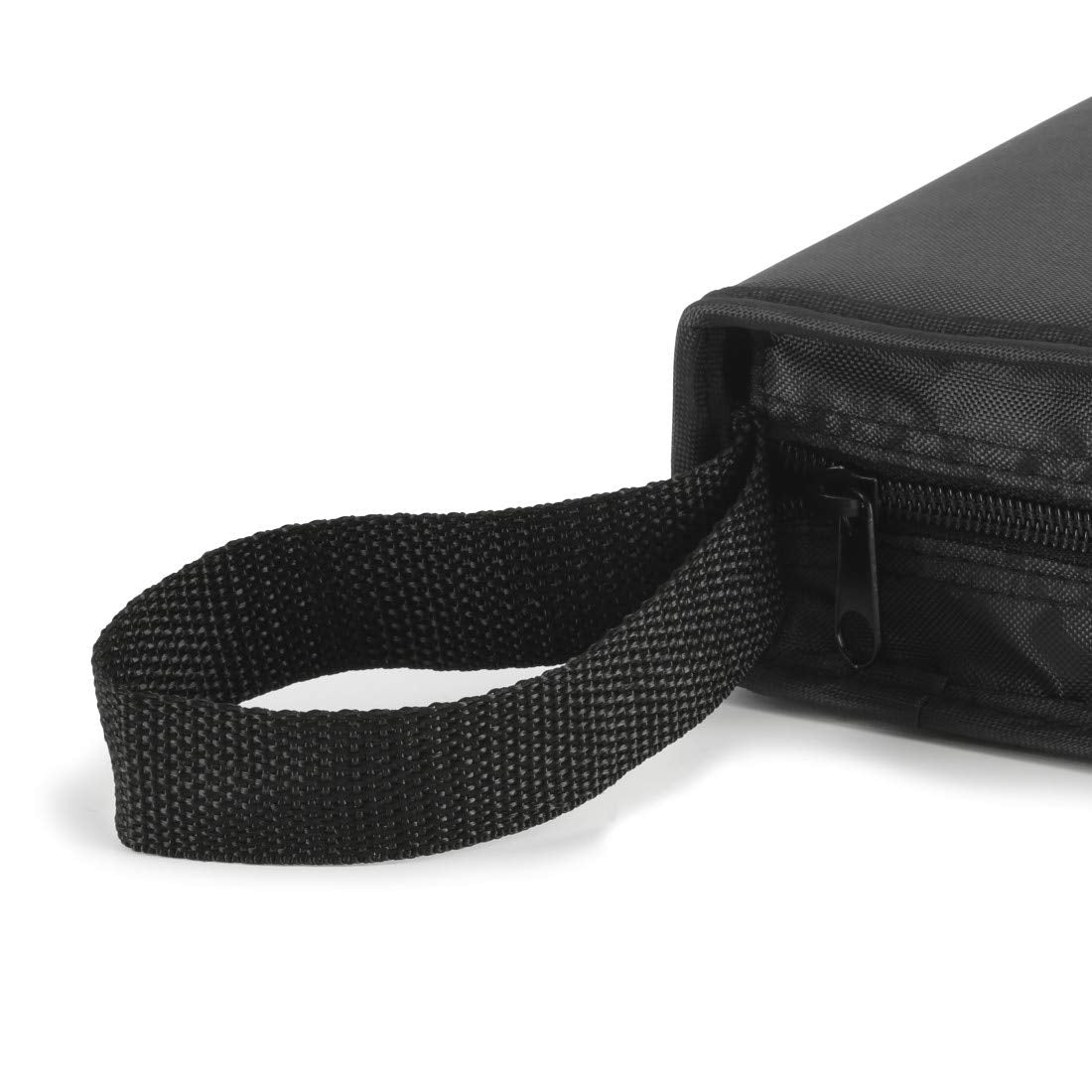 Hama CD Wallet for 120 Discs | CD/DVD/Blu-Ray | Folder for Storage, Space-Saving for The Office, Car and at Home| Black