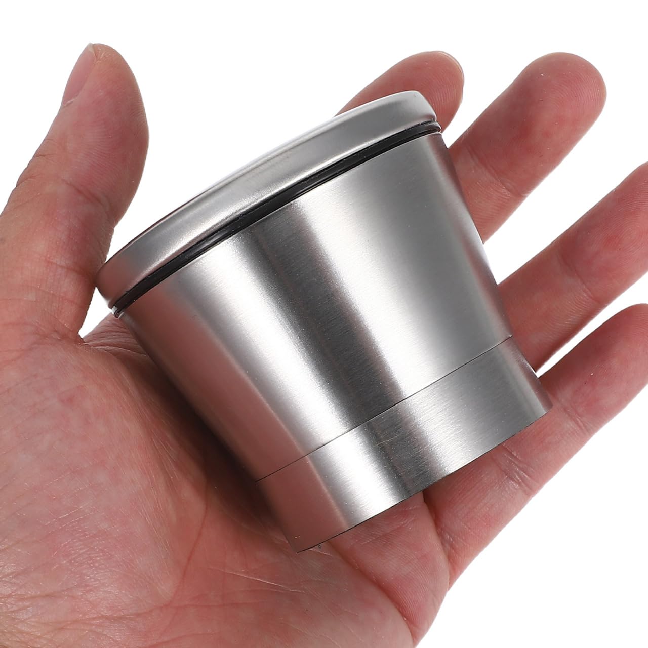 Ipetboom Metal Grinder Caps Replacement Tops for Salt Pepper Mills 2.55X2.55X2.28In Manual Spice Bottle Covers Grinding Caps for Kitchen Use 2Pcs