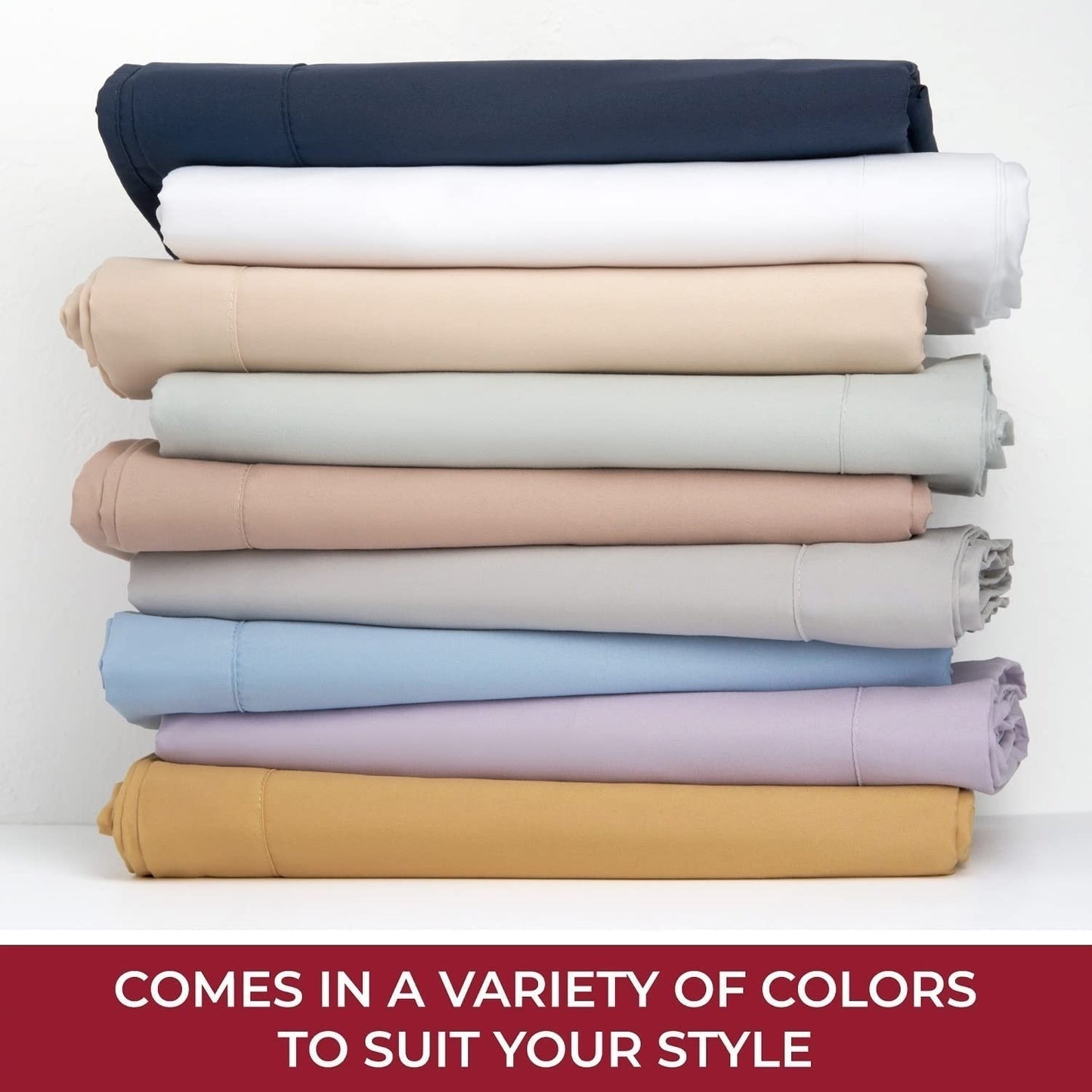 Mellanni Extra Deep Pocket King Fitted Sheet - Iconic Collection Bedding Sheets with up to 21 inch Deep Pocket - Soft & Cooling - Fade & Stain Resistant - 1 PC (King, Spa Mint)