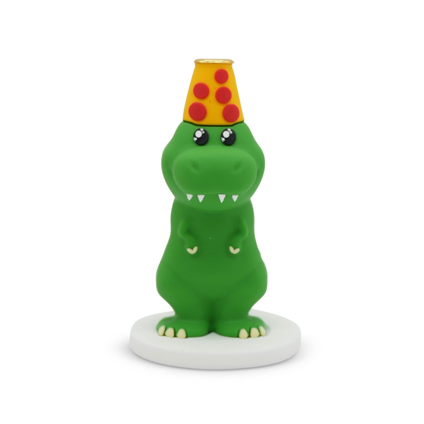 GOOFBALLS Funny Birthday Candle Holder – Humorous Party Decoration & Gag Gift – Quirky Cake Topper for Adults & Friends - Dinosaur