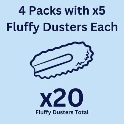 pledge Duster Refills - Pick Up Dust, Dirt and Lint with a Few Effortless Swipes, Pack of 4x5 refills