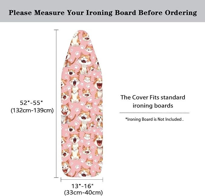 Cute Cat Ironing Board Cover Stylish