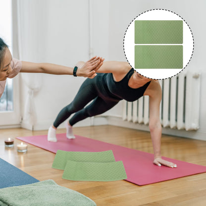 EXAOMBLE 1 Pair High-elastic Yoga Knee Pad and Elbow Cushion for Comfortable Support Non- Fitness Accessory for Yoga Kneeling and Thick Cushions