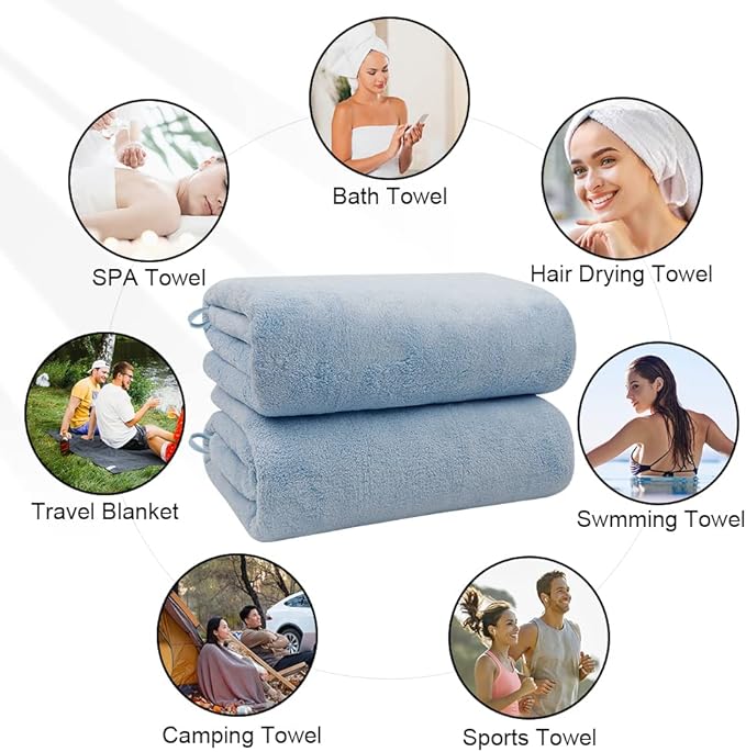 Orighty Bath Towels Pack of 4