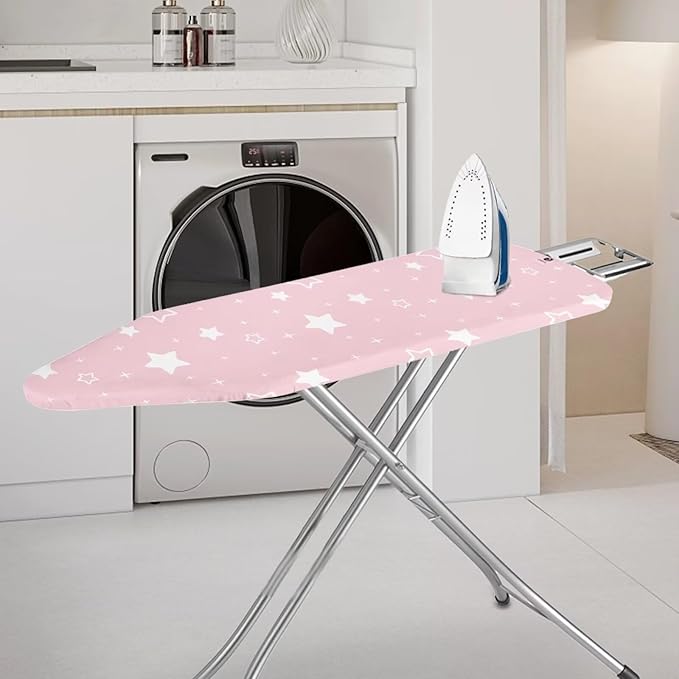 Pink Stars Ironing Board Cover