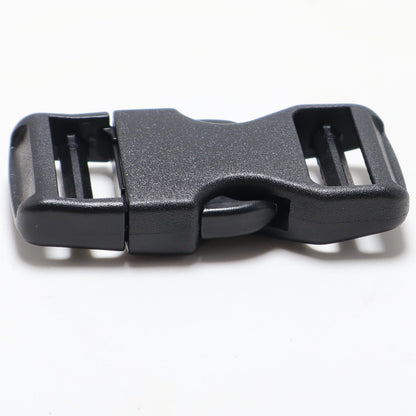Buckle 1" Wide Inside, Quick Side Release Buckle for 1 inch/25mm Webbing Straps, Heavy Duty Plastic Buckles Dual Adjustable No Sewing Clips for Boat Cover Luggage Strap Pet Collar Backpack Replacement