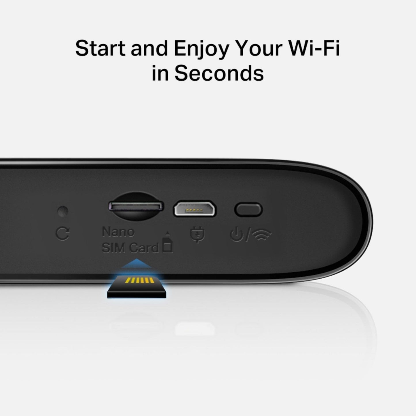 MERCUSYS MT110 Mifi Portable WiFi 4G LTE Router, Fast150 Mbps Speeds, 2200mAh Battery for up to 10 Hours, 4G Router with Sim Slot,Connect up to 10 Devices Simultaneously, App Easy Control