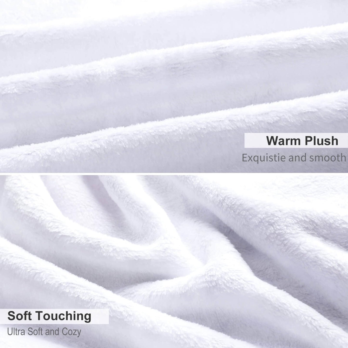 BaXiCustom. Wolf Throw Blanket 50"x40" - Soft & Lightweight, Cozy for All Season Use, Warm Cute Wolf Blankets for Lap, Chair, Sofa