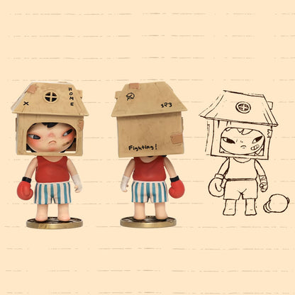 POP MART Hirono The Other One Blind Box Figures, Random Design Box Toys for Modern Home Decor, Collectible Toy Set for Desk Accessories, 1PC