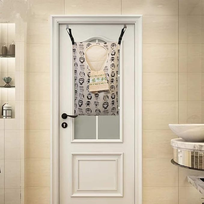 Adjustable Door-Hanging Laundry Hamper