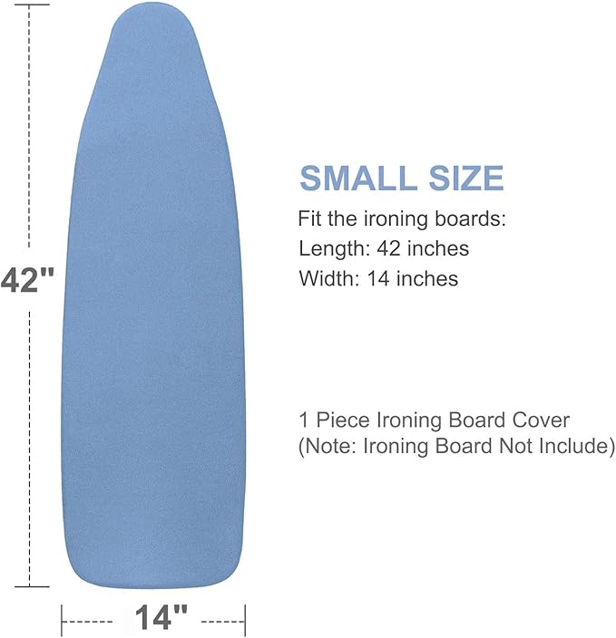 14x42 Inch Over-The-Door Ironing Board Cover