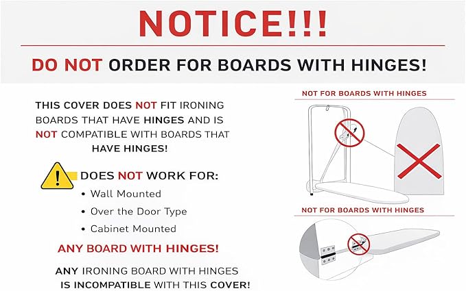 TIVIT Ironing Board Cover 12 x 42” – Made in Italy, Alumitek PRO Heat-Reflective
