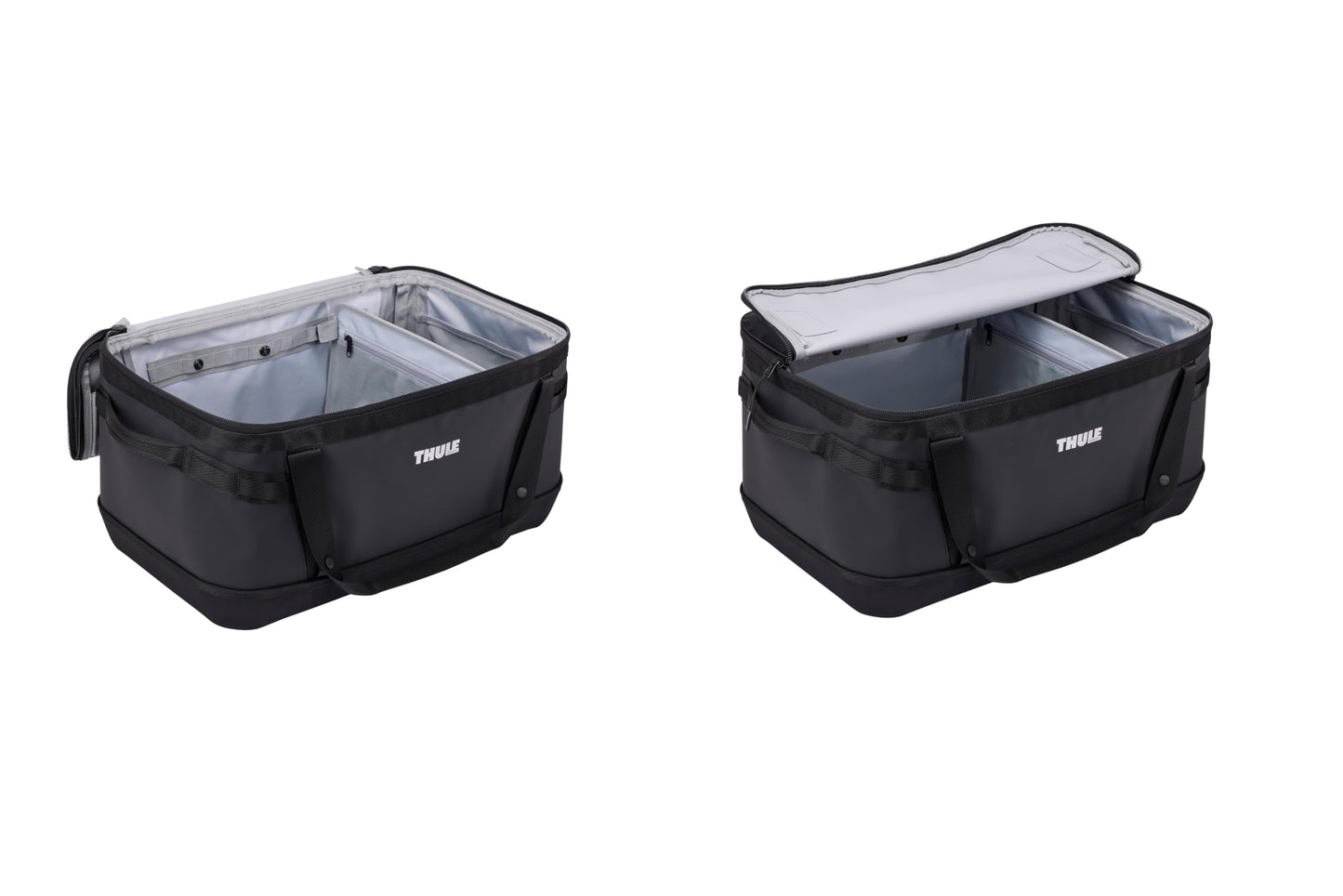 Thule Chasm 55L Gear Hauler, Waterproof Base, Internal Pockets and Movable Divider Panels, Zippered lid, Sturdy Grab Handles