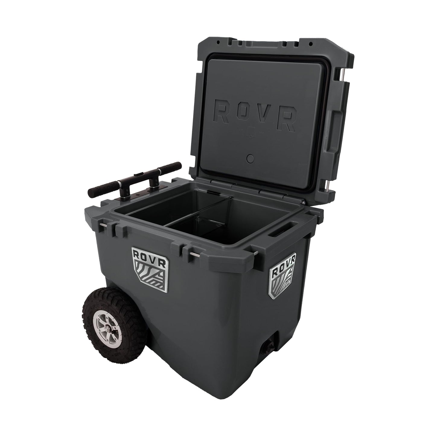 RovR Hard Cooler – Heavy Duty Insulated Cooler Box for Camping, Beach, Travel, Tailgating, Fishing, and Parties – Rugged Portable Cooler for Long Ice Retention