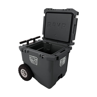 RovR Hard Cooler – Heavy Duty Insulated Cooler Box for Camping, Beach, Travel, Tailgating, Fishing, and Parties – Rugged Portable Cooler for Long Ice Retention