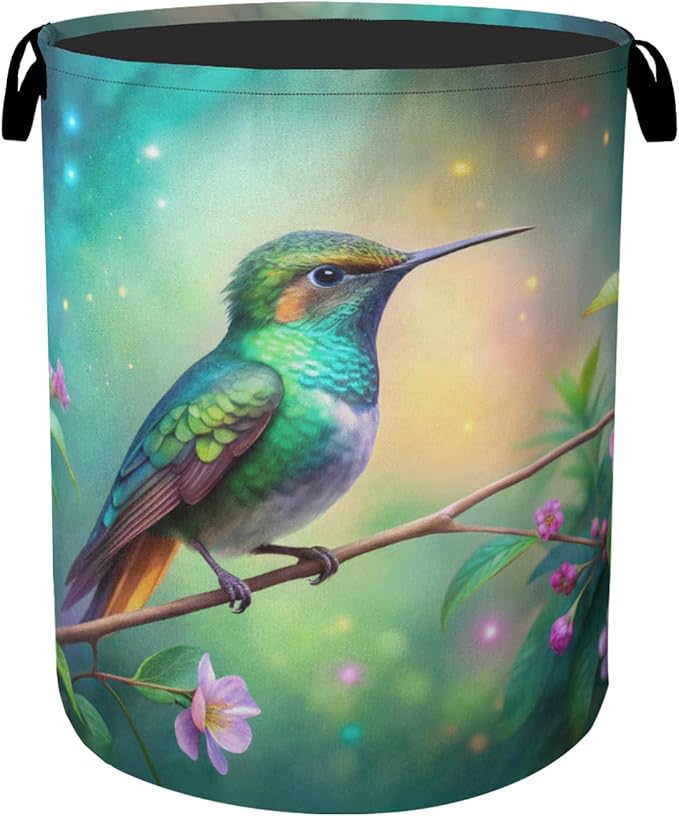 Hummingbird Laundry Basket