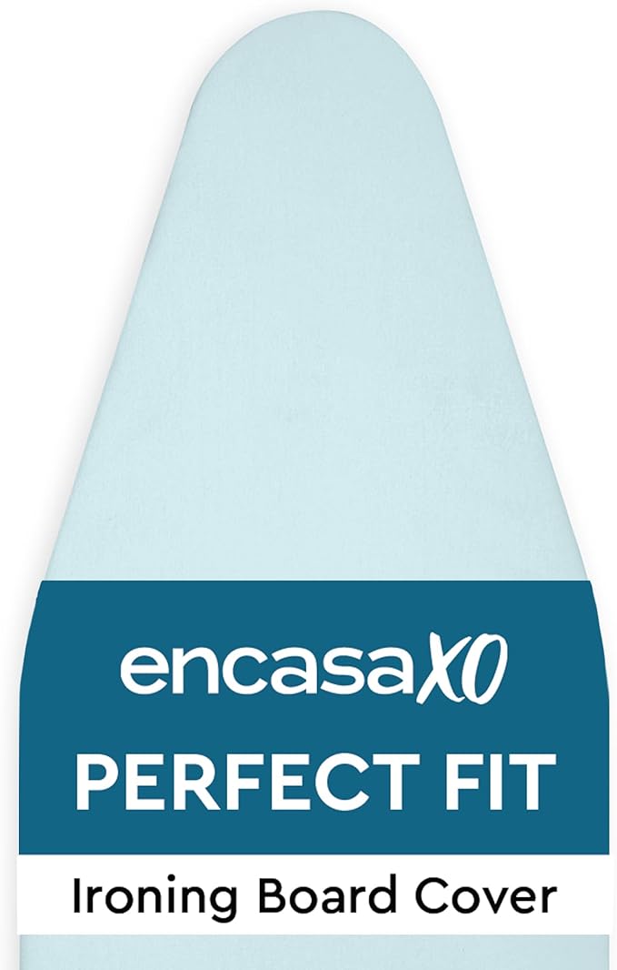 Encasa XO Ironing Board Cover and Pad 54"x15" - 4mm Felt Large Iron Board Cover